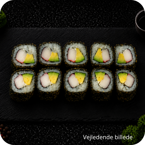 Nr.55 Crunch Surimi Roll - 10 stk.
