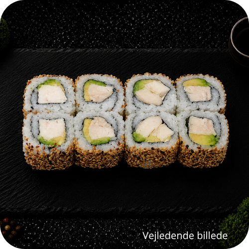 Nr.64 Grilled Chicken Roll - 8 stk.
